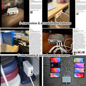 Chargeur USB HNT Factory Wholesale EU/US/UK/JP/AU, adaptateur Type C PD+QC+<span class=keywords><strong>PPS</strong></span>, 10W 20W 25W 45W 50W 65W 100W 120W, chargeur GaN - Product Image 3