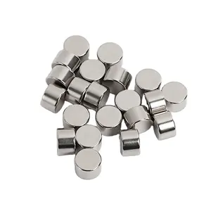 Super Strong 10-30mm Neodymium Magnet China Manufacturer's Cylindrical Magnetic Materials