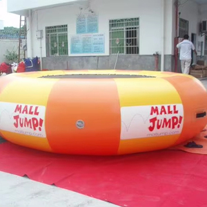 Xinyue barato nuevo inflable agua <span class=keywords><strong>Blob</strong></span> trampolín piscina juegos con bomba de aire PVC fácil configuración diversión flotante - Product Image 1