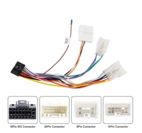 Android 16Pin ISO Stereo Wiring Harness Power Cable for Toyota Corolla RAV4 Camry