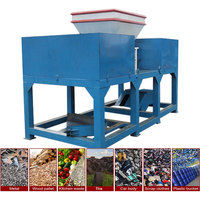 Hochleistungs-Doppelwellen-Metallschredder für Schrottstahl-, Aluminium- und Kupfer-Recyclinganlagen