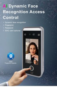 SDK Software Gratuito Riconoscimento Facciale AI Visione Notturna Touchscreen da 4,3 Pollici Capacità 5000 Volti Controllo Presenze e Accessi - Product Image 2