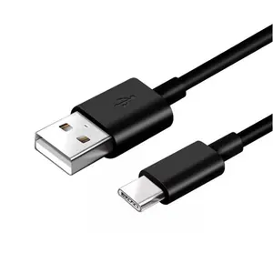 สายไฟชุดสายเคเบิล6FT USB-C กับ USB Type A Fast Charger Data Type C CABLE