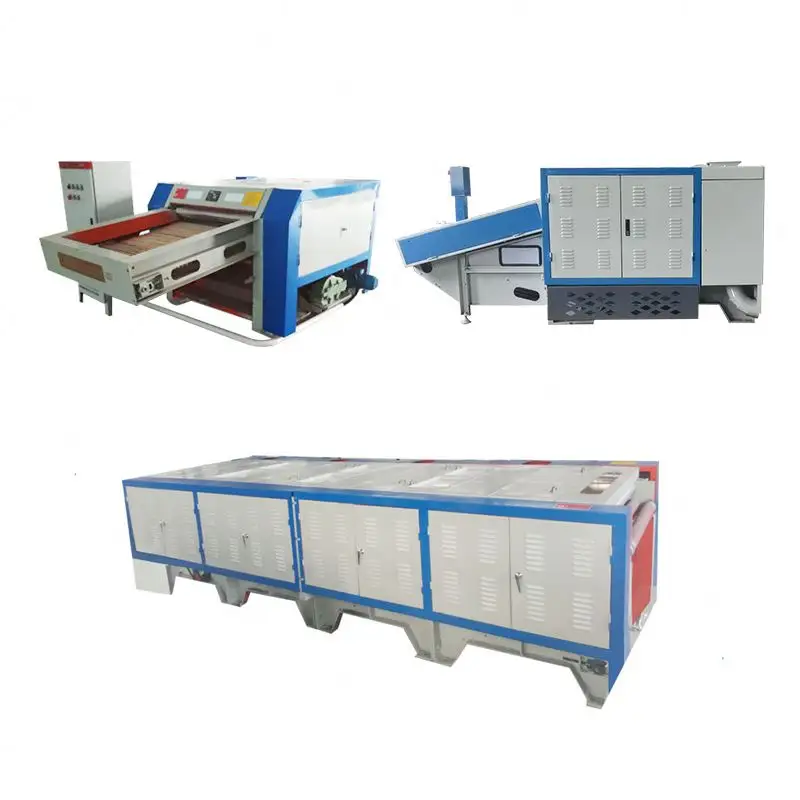 Waste fiber Cutter for clothing recycling Fabric material cutting machine for Old clothing