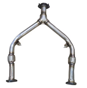 Collecteur d'échappement en acier inoxydable poli miroir 1,5 mm Infiniti FX35 2003-2008/3,5L |   G35 2007-2008/3.5L |   G37 2009-2013/3.7L - Product Image 3