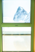 Ventana Abatible de Aluminio LEAWOD, Doble Vidrio Templado con Aislamiento Térmico, Diseño para Casa o Villa