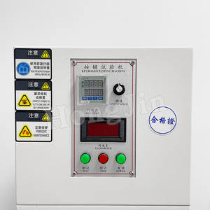 Equipo de prueba de teclas de goma para teclados, máquina de prueba de vida útil de teclas de un solo eje, probador de envejecimiento por presión e impacto de resortes metálicos - Product Image 4