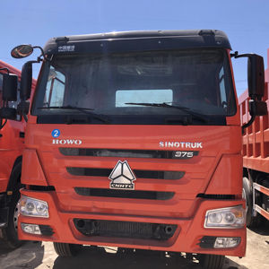 Camion tracteur d'occasion Sinotruk Euro2 Diesel 6X4 à conduite à gauche HOWO 10 roues, capacité de charge 21-30T, 371 ch, caméra arrière 360°, logistique - Product Image 1