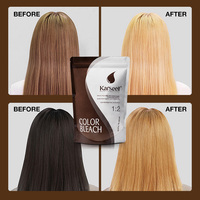 Karseell Color Bleach Maca Ingrédients naturels Crème de coloration pour les cheveux Produits capillaires professionnels