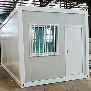 Nueva llegada: Casa contenedor desmontable de 10 pies/20 pies, cabaña modular, casa pequeña prefabricada, casa contenedor móvil para acampar. - Product Image 1