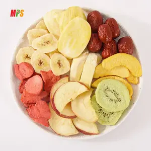 Wholesale Delicious Snack Sweet Freeze Dry Fruit Slice FD Whole Dried Strawberry Banana Peach