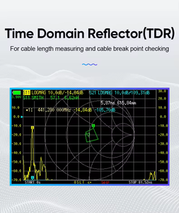 Analyseur d'antenne portable NanoVNA-F V3 1MHz-6GHz Analyseur de réseau vectoriel VNA portable pour antenne MF/HF/VHF/UHF/SHF - Product Image 5