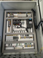 Armoire de commande basse tension en acier au carbone IP54 380V, boîte de distribution électrique avec plaque de montage pour systèmes électriques d'usine