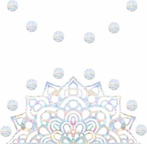 Autocollants statiques en papier écologiques résistants à l'eau en vrac, motifs festifs haute définition, amovibles et réutilisables pour la maison - Product Image 6