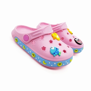 Enfants EVA sabots plage chaussures d'été en plein air plat et imprimé Design - Product Image 1