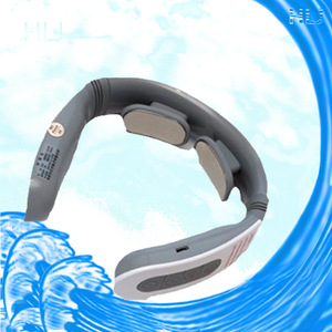 Masajeador de cuello, dispositivo de terapia para la columna cervical, recargable por USB, para uso en casa, oficina, viajes, doble cabezal, cuatro cabezales, H58 - Product Image 3