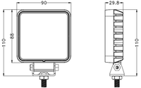 Certificati ECE R10 R23 R148 luce di rottura approvata luce di retromarcia a led per camion