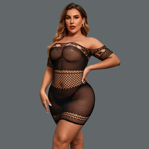 <span class=keywords><strong>Bodystocking</strong></span> de <span class=keywords><strong>grande</strong></span> <span class=keywords><strong>taille</strong></span> pour femmes Lingerie sexy pour femmes mûres Sous-vêtements sexy de <span class=keywords><strong>grande</strong></span> <span class=keywords><strong>taille</strong></span> - Product Image 2