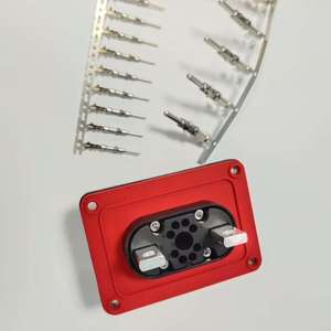 Conector de alimentación híbrido 6,0 <span class=keywords><strong>2</strong></span> + 8 pines 100A 150A IP67 enchufe macho de plástico impermeable con terminal de barra colectora para caja de almacenamiento de energía - Product Image 2