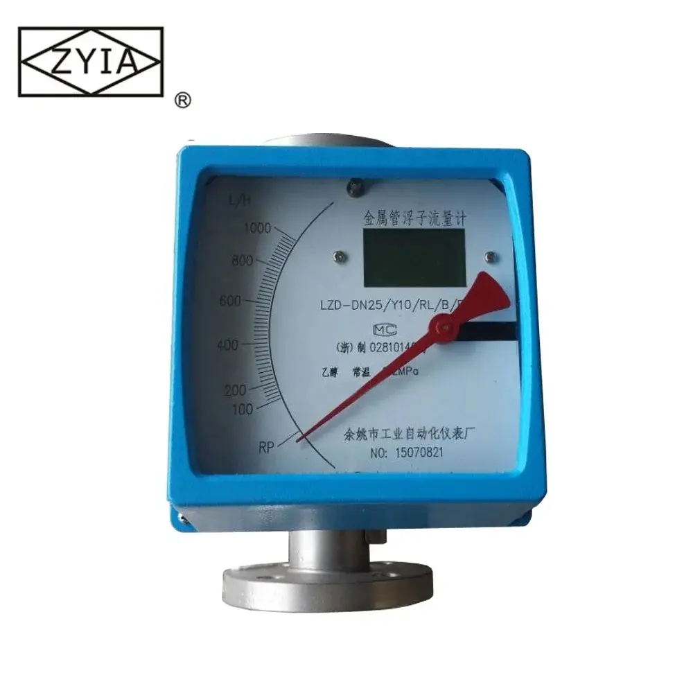 DN 25 área variable mecánica de alta precisión 4-20mA rotámetro magnético bajo costo medidor de flujo de aceite de girasol medidor de flujo de alcohol