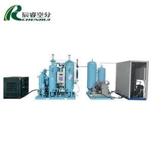 Otomatik sıvı azot yapma makinesi sıvı azot jeneratörü konteyner sıvı azot tesisi çin fuyang