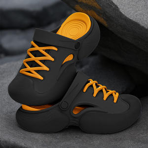 Sandales de plage imperméables tendance et confortables pour hommes, style sabot, idéales pour le jardin - Product Image 2