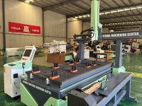 Centre d'usinage CNC 4 axes avec broche rotative ATC, axe rotatif indépendant, machine de gravure 3D, fraisage, perçage, routeur pour le travail du bois