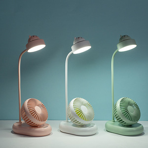 New <b>Fan</b> Table Lamp Camping Portable <b>Fan</b> Multi-functional Table Lamp Baby Kids Gift <b>Desk</b> Bedside Table Night Light Cute <b>Desk</b> Lamp - Product Image 2