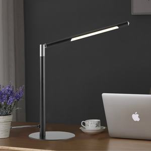 Lámpara de Escritorio Giratoria para Estudio, con Atenuación Táctil, Carga Inalámbrica Recargable, Plegable, con Cargador Inalámbrico Integrado - Product Image 1