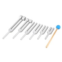 Vente en gros diapason en acier inoxydable Source d'alimentation manuelle Résonateur de diagnostic médical Vibration Accessoire pour instrument de musique