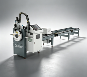 Machine de découpe laser de tubes métalliques pour tubes en acier, fer et aluminium - Product Image 1