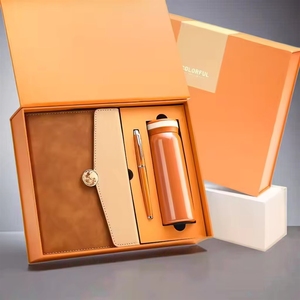Juego de Cuadernos <span class=keywords><strong>A5</strong></span> de Lujo Hechos a Mano al por Mayor con Logotipo Personalizado, Memoria USB, Bolígrafo, Regalo Corporativo Promocional para Ejecutivos - Product Image 2