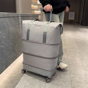 Grand <span class=keywords><strong>sac</strong></span> à main extensible avec poignée, <span class=keywords><strong>sac</strong></span> de sport de maternité avec roulettes, <span class=keywords><strong>sac</strong></span> de voyage imperméable, <span class=keywords><strong>sac</strong></span> de fitness - Product Image 1