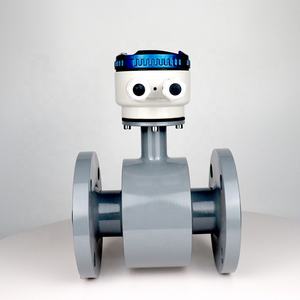 6นิ้ว Dn150อุตสาหกรรมเคมี Ptfe ซับ316L อิเล็กโทรด<span class=keywords><strong>มะพร้าว</strong></span>น้ำแยกแม่เหล็กไฟฟ้าไหลเมตร - Product Image 4