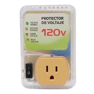 Vente en gros Protection contre les surtensions et les sous-tensions 120V AC Régulateurs stabilisateurs de tension automatiques de type américain Protecteurs