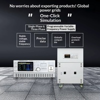 Alimentation à fréquence variable CA programmable monophasée haute tension stabilisée sur mesure pour test d'âge, modèle GP60D30 45 400Hz