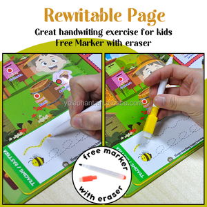 Em bé vài năm đầu tiên ở trang trại cuốn sách trang trại động vật tiếng Hin-ddi tamil đọc sách để dạy chữ cái Bảng chữ cái - Product Image 4