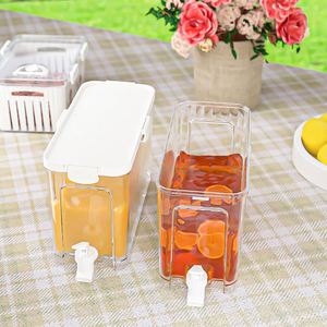 Distributeur de boissons manuel personnalisé pour réfrigérateur, robinet en plastique pour jus, bière et autres boissons, idéal pour la cuisine, boîtes et bacs de rangement - Product Image 4