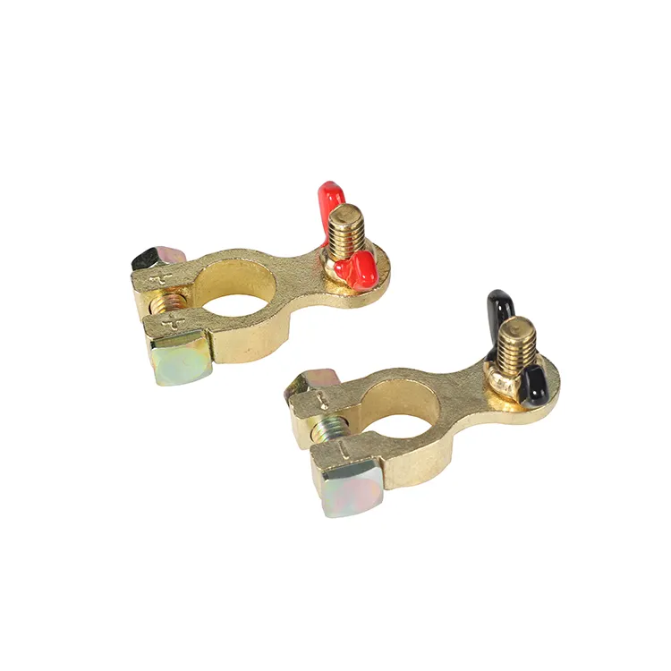 universal positive negative auto cable connector clips battery terminal