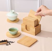 Sous-verre en bois personnalisé avec logo gravé, résistant à la chaleur, imperméable, fait main, protection de table, décoration de bar à domicile, cadeau créatif