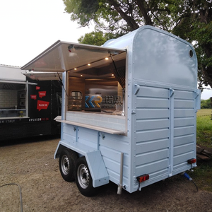 Camión de Comida Móvil Chino 2025, con Aire Acondicionado, Estilo Retro, Carrito de Comida Rápida para Asar, Remolque para Hot Dogs en Venta - Product Image 4