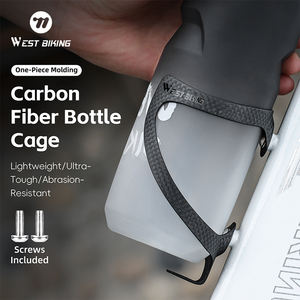 WEST BIKING OEM <span class=keywords><strong>Porte</strong></span>-bouteille universel en fibre de carbone pour <span class=keywords><strong>vélo</strong></span> <span class=keywords><strong>Porte</strong></span>-bouteille stable et léger pour <span class=keywords><strong>vélo</strong></span> <span class=keywords><strong>avec</strong></span> outil à vis - Product Image 1