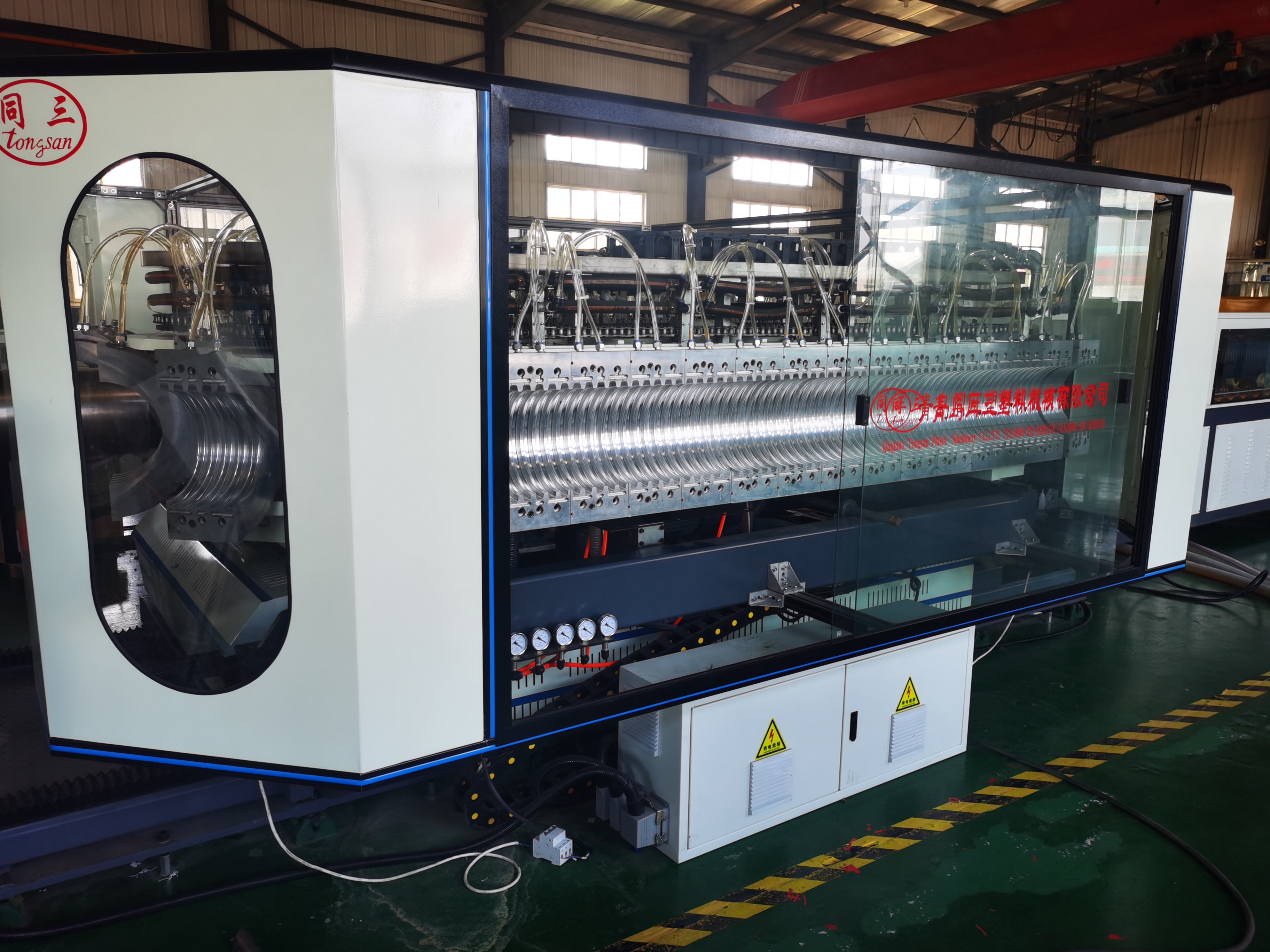 source 机器厂家1997年hdpe双壁波纹管制造机生产线 on m.alibaba.com