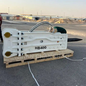 Martillo Hidráulico para Minería y Construcción, Equipo de Trabajo Pesado, Rompedor de Rocas para Excavadora de 20 Toneladas - Product Image 3