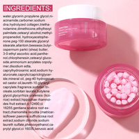 Crème hydratante pour le visage à la papaye, éclaircissante, anti-âge, anti-rides, anti-taches brunes, avec vitamine C fermentée, rétinol, peptides et niacinamide