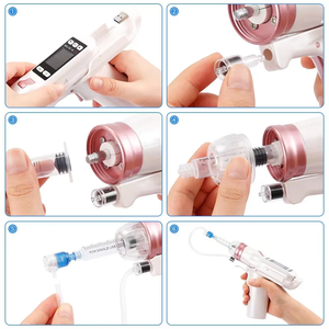 Machine d'<span class=keywords><strong>injection</strong></span> méso multifonctionnelle à <span class=keywords><strong>2</strong></span> modes avec <span class=keywords><strong>injection</strong></span> d'eau à pression négative et lumière HA pour le traitement du visage et du corps - Product Image 4