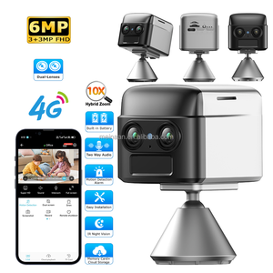 6MP Hai Cách Âm Thanh 10X Zoom Pin Không Dây 4G LTE Mini <span class=keywords><strong>Video</strong></span> Máy Ảnh Nhà Thông Minh Trong Nhà 4G Sim Thẻ IP An Ninh CCTV Máy Ảnh - Product Image 1
