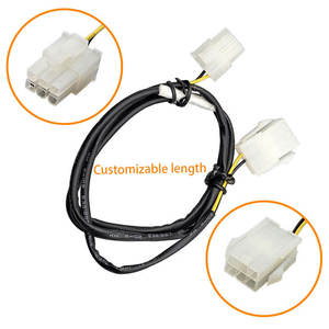 Professional UL1061 22AWG MX4.2 Male-female 6P OEM <b>Power</b> <b>Cable</b> Extension Cord Connector Adapter Harness - Product Image 3