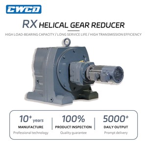 China RX Serie RX107 RXF107 Gusseisen Drehzahl minderer Getriebe Getriebe Stirnrad getriebe - Product Image 3