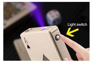 Hot bán poker-phong cách UV nhẹ hơn với Green & Red ngọn lửa sáng tạo máy bay phản lực <span class=keywords><strong>Torch</strong></span> cho du lịch vui tươi Thuốc lá nhẹ hơn - Product Image 5